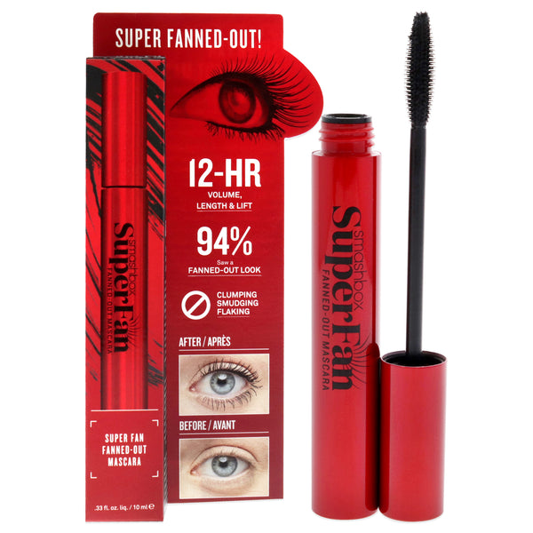 Smashbox Super Fan Mascara - Black by SmashBox for Women - 0.33 oz Mascara