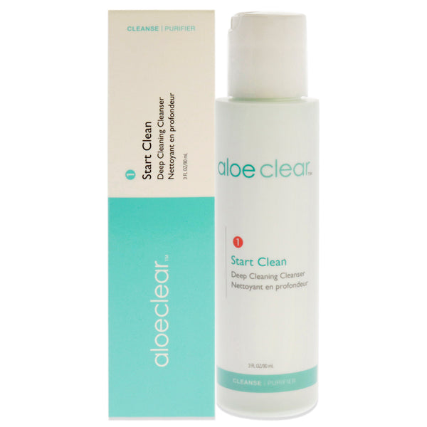 Aloette Aloeclear Start Clean Deep Cleaning Cleanser by Aloette for Unisex - 3 oz Cleanser