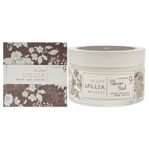 Lollia In Love Body Butter by Lollia for Unisex - 5.5 oz Moisturizer