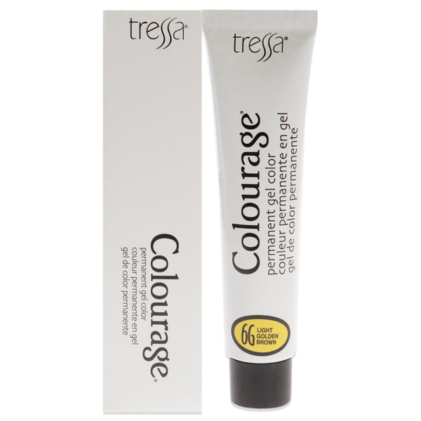 Tressa Colourage Permanent Gel Color - 6G Light Golden Brown by Tressa for Unisex - 2 oz Hair Color