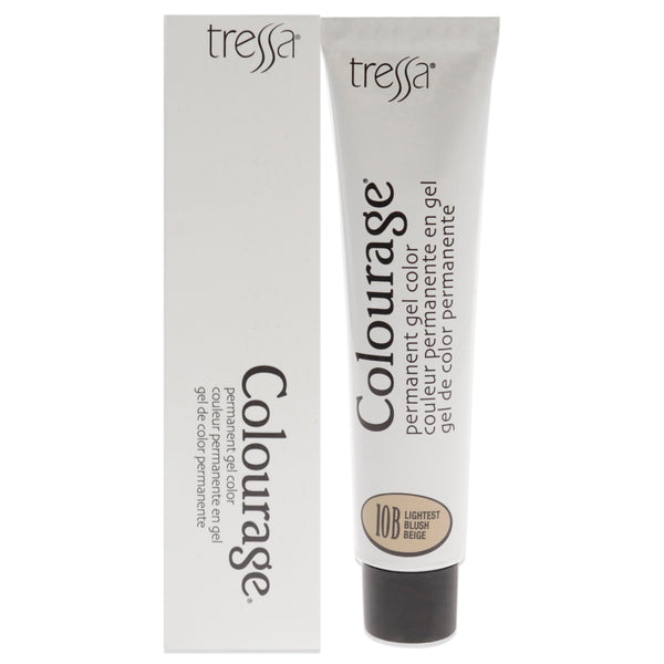 Tressa Colourage Permanent Gel Color - 10B Lightest Blush Beige by Tressa for Unisex - 2 oz Hair Color