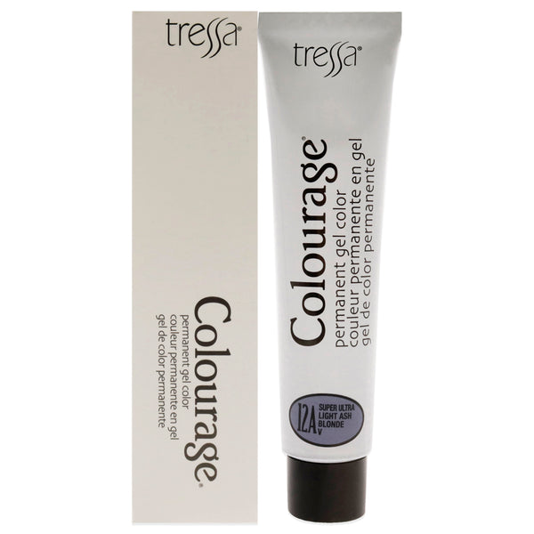 Tressa Colourage Permanent Gel Color - 12A Super Ultra Light Ash Blonde by Tressa for Unisex - 2 oz Hair Color