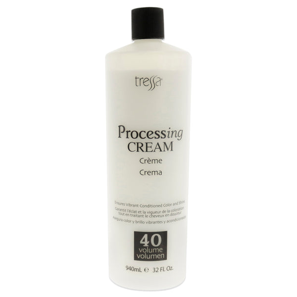 Tressa Processing Cream Developer - 40 Volume by Tressa for Unisex - 32 oz Lightener