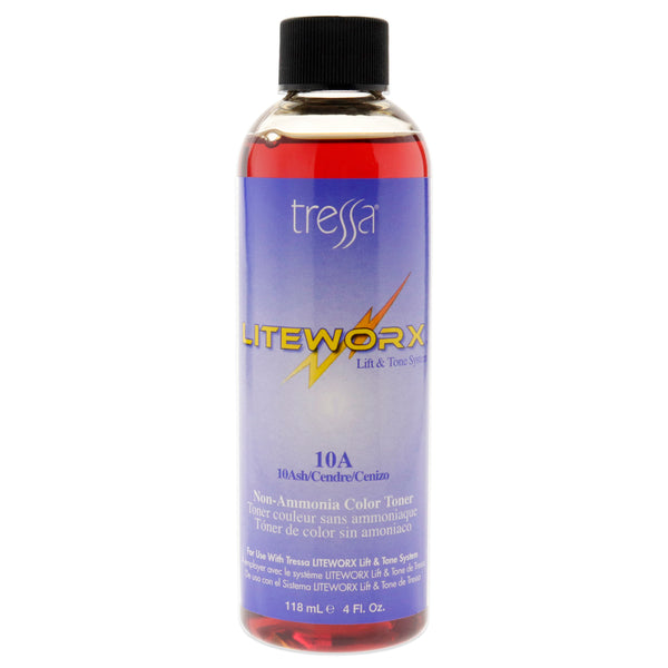 Tressa Liteworx Toner - 10A Ash by Tressa for Unisex - 4 oz Toner