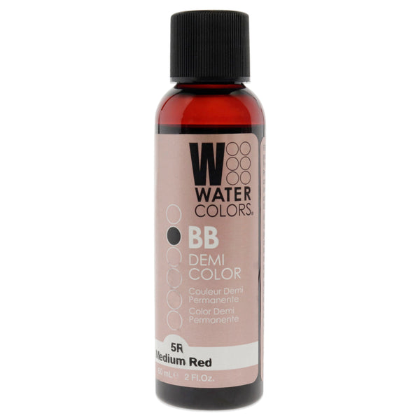 Tressa Watercolors BB Demi-Permanent Hair Color - 5R Medium Red by Tressa for Unisex - 2 oz Hair Color