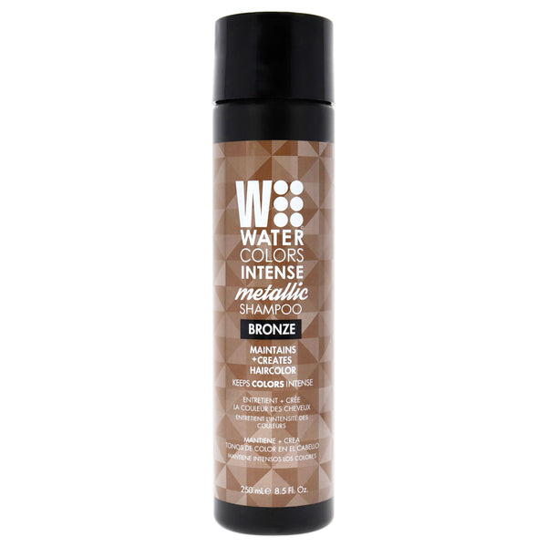 Tressa Watercolors Intense Metallic Shampoo - Bronze by Tressa for Unisex - 8.5 oz Shampoo