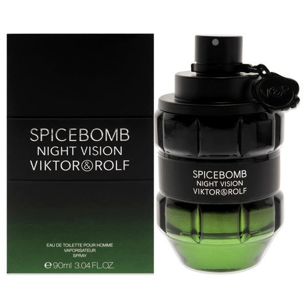 Viktor & Rolf Spicebomb Night Vision by Viktor and Rolf for Men - 3.04 oz EDT Spray