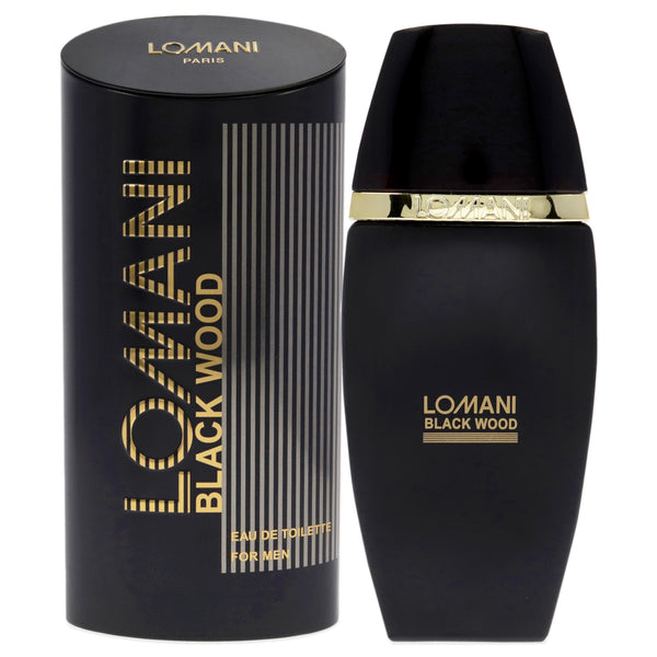 Lomani Black Wood by Lomani for Men - 3.3 oz EDT Spray