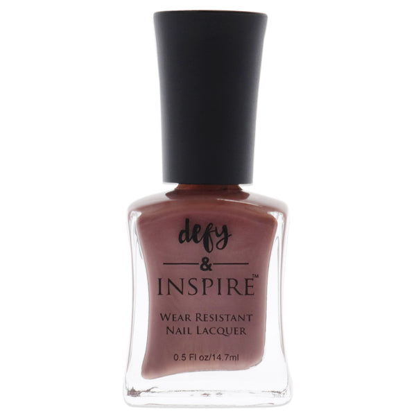 Defy and Inspire Wear Resistant Nail Lacquer - 142 Behind Closed Doors by Defy and Inspire for Women - 0.5 oz Nail Polish