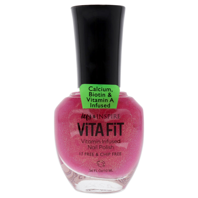 Defy and Inspire Vita Fit Vitamin Infused Nail Polish - 5020 Fitalicious by Defy and Inspire for Women - 0.34 oz Nail Polish