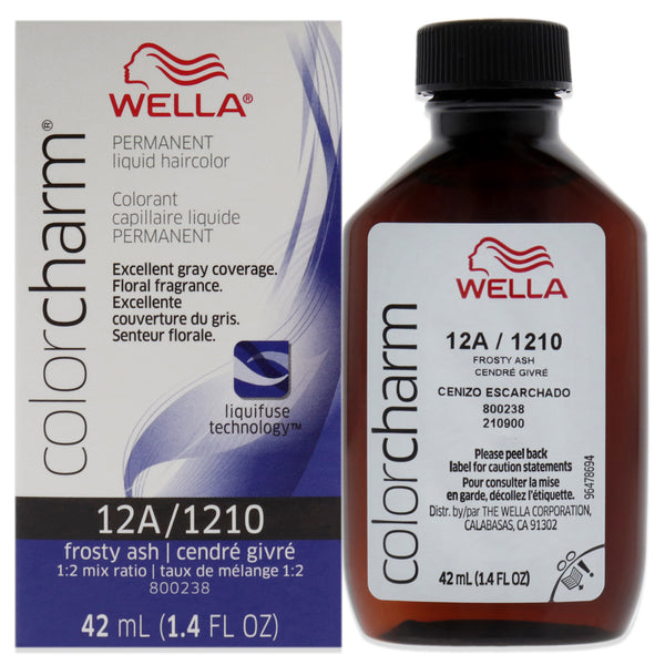 Wella Color Charm Permanent Liquid Hair Color - 12A Frosty Ash by Wella for Unisex - 1.42 oz Hair Color