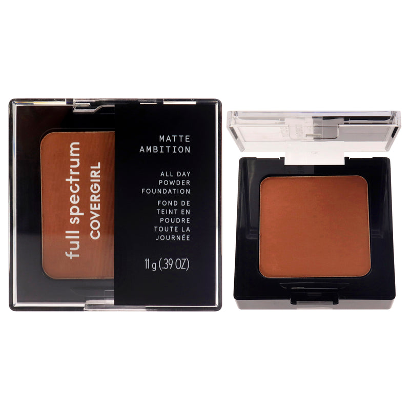 Covergirl Matte Ambition All Day Powder Foundation - Deep Cool 2 by CoverGirl for Women - 0.39 oz Powder