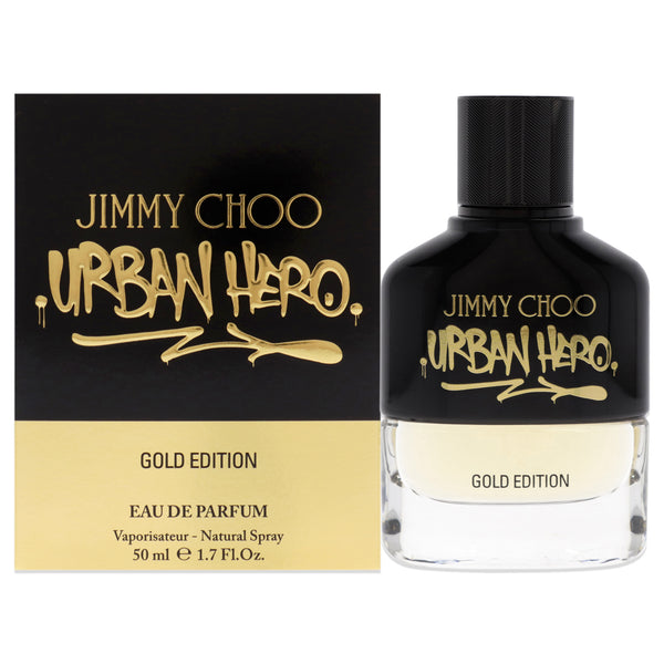 Jimmy Choo Urban Hero Gold Edition by Jimmy Choo for Men - 1.7 oz EDP Spray