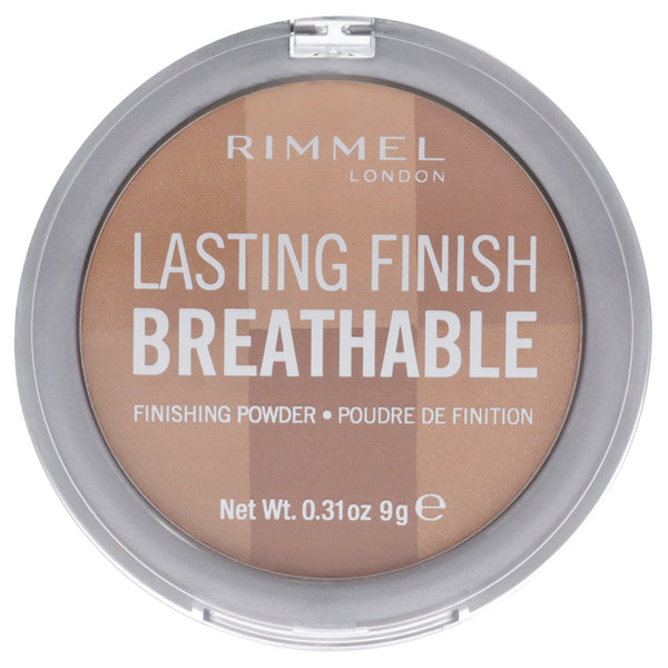 Rimmel London Lasting Finish Breathable Finishing Powder - 002 Dawn by Rimmel London for Women - 0.31 oz Powder