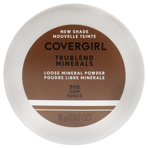 Covergirl TruBlend Loose Mineral Powder - 500 Deep by CoverGirl for Women - 0.63 oz Powder