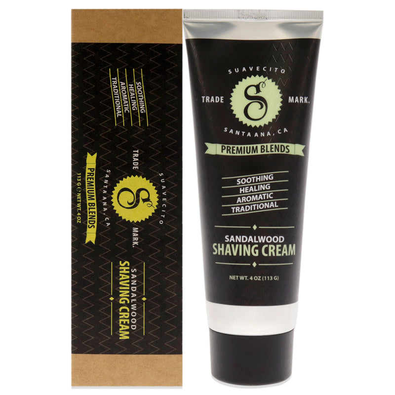 Suavecito Premium Blends Shaving Creme by Suavecito for Men - 4 oz Cream