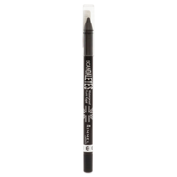 Rimmel London Scandaleyes Waterproof Kohl Kajal Eyeliner - 001 Black by Rimmel London for Women - 0.04 oz Eyeliner