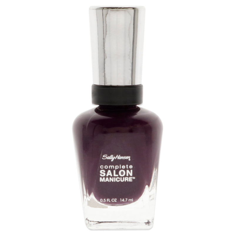 Sally Hansen Complete Salon Manicure - 441 Pat On The Black by Sally Hansen for Women - 0.5 oz Nail Polish