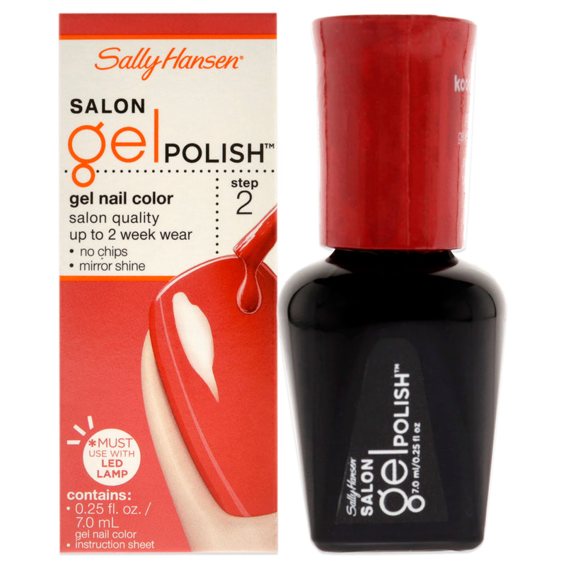 Sally Hansen Salon Gel Polish - 225 Kook a Mango by Sally Hansen for Women - 0.25 oz Nail Polish