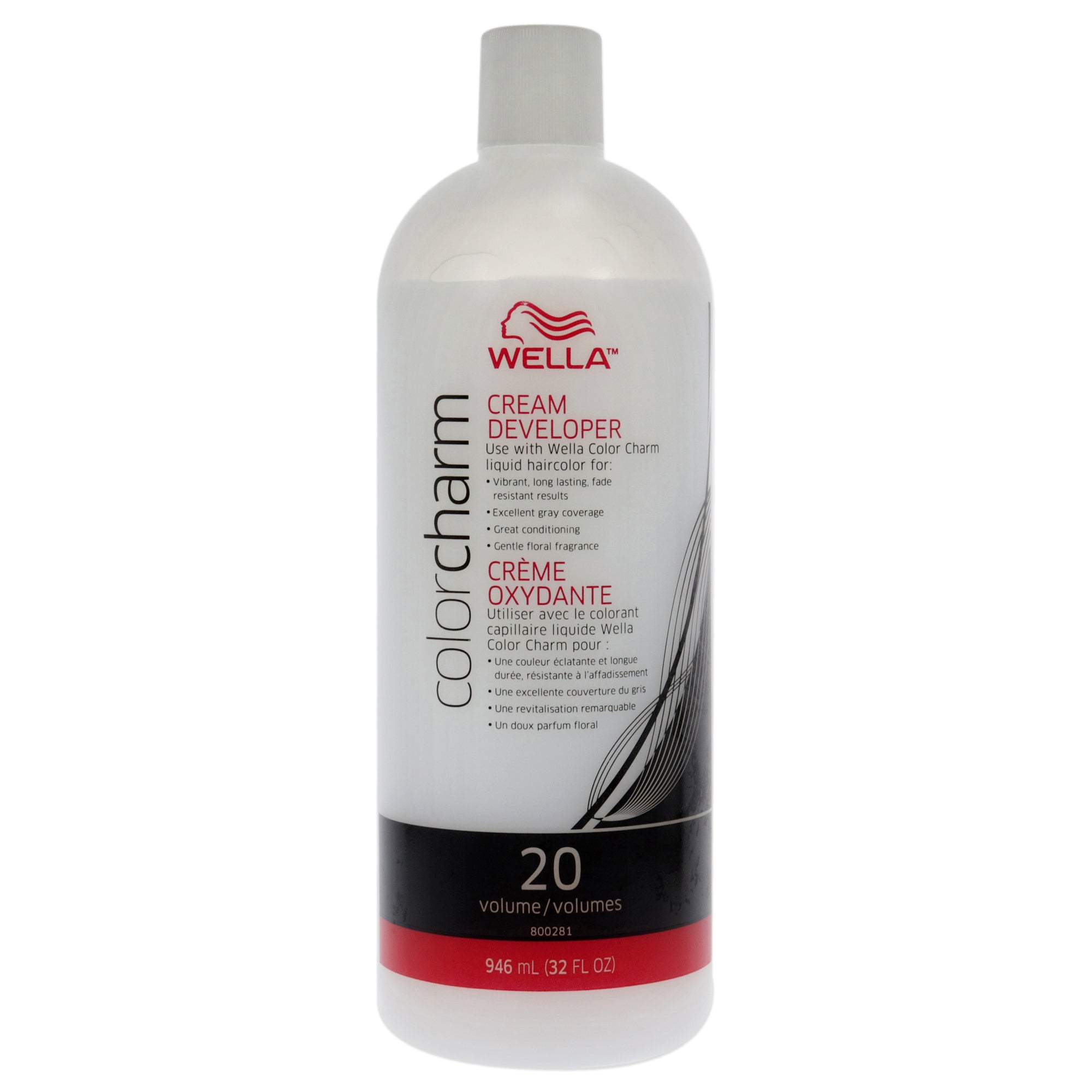 Wella Color Charm 20 Volume Creme Developer by Wella for Unisex - 32 oz ...