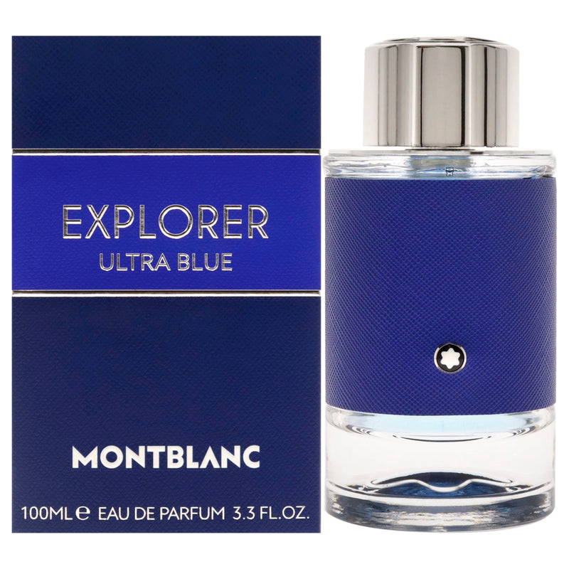 Mont Blanc Explorer Ultra Blue by Mont Blanc for Men - 3.3 oz EDP Spray