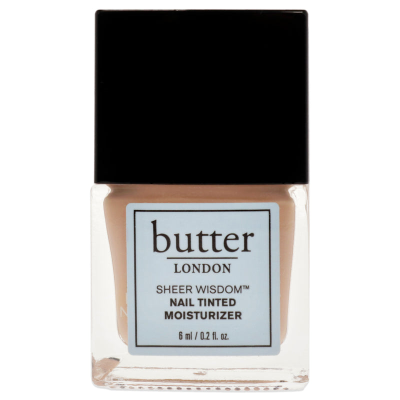 Butter London Sheer Wisdom Nail Tinted Moisturizer - Light by Butter London for Women - 0.2 Nail Polish