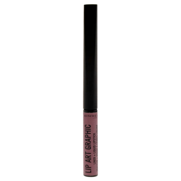 Rimmel London Lip Art Graphic - 220 Vandal by Rimmel London for Women - 0.06 oz Lipstick