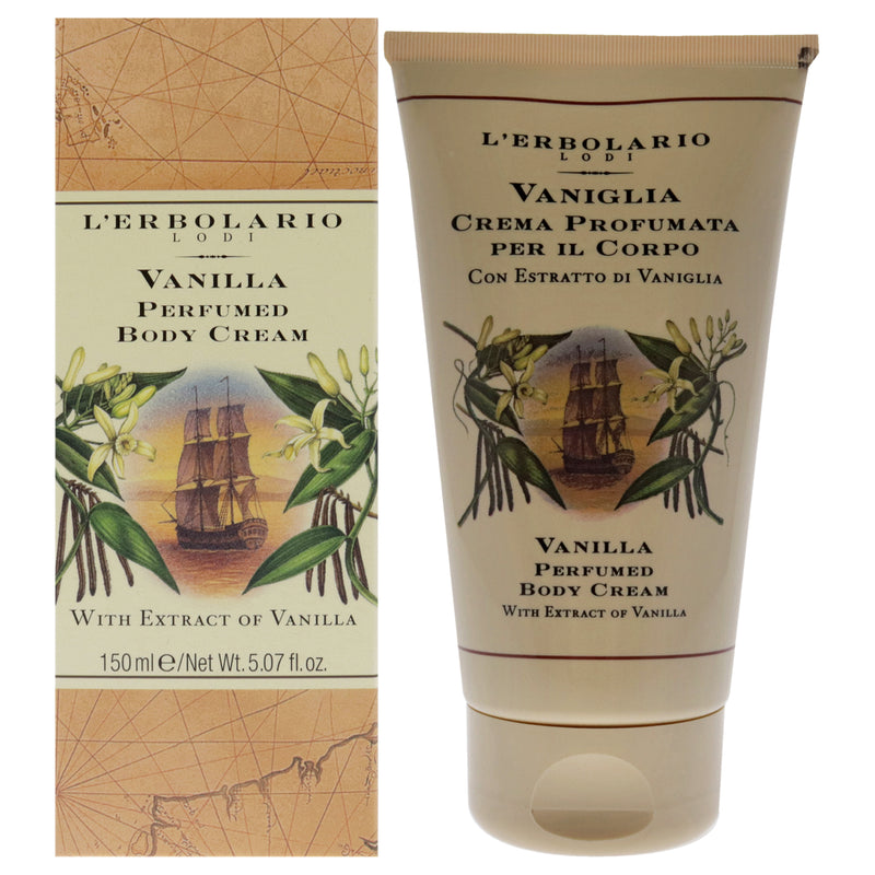 LErbolario Perfumed Body Cream - Vanilla by LErbolario for Unisex - 5.07 oz Body Cream