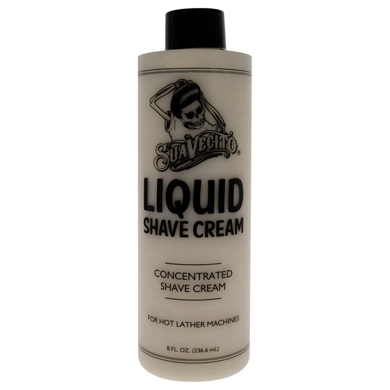Suavecito Liquid Shave Cream by Suavecito for Men - 8 oz Shave Cream