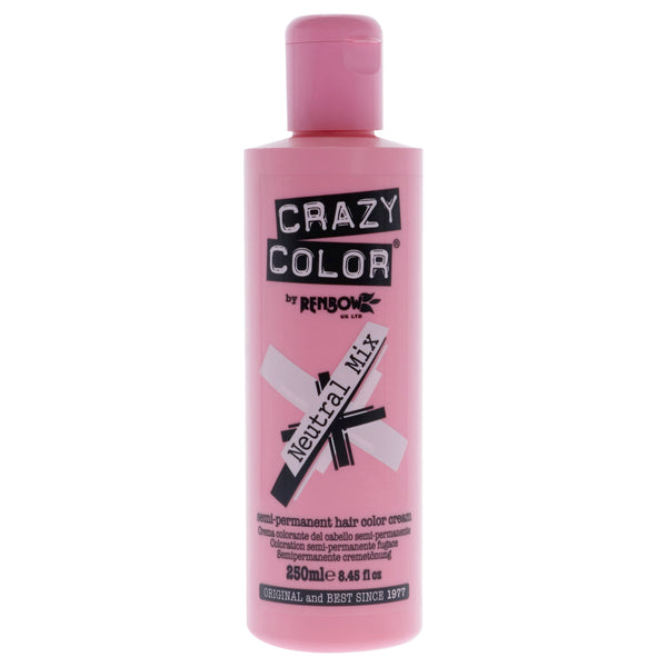 Crazy Color Crazy Color Salon Pro Semi Permanent Hair Color - Neutral by Crazy Color for Women - 8.45 oz Hair Color