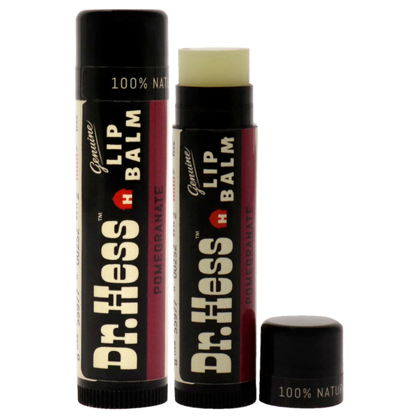 Dr. Hess Genuine Lip Balm - Pomegranate by Dr. Hess for Unisex - 0.15 oz Lip Balm