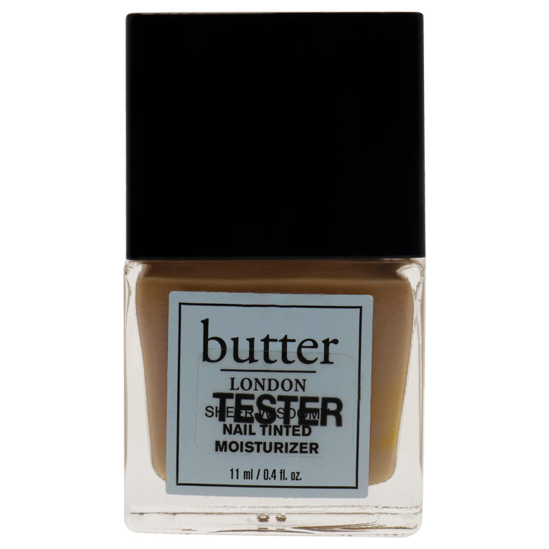 Butter London Sheer Wisdom Nail Tinted Moisturizer - Medium by Butter London for Women - 0.4 oz Nail Polish (Tester)