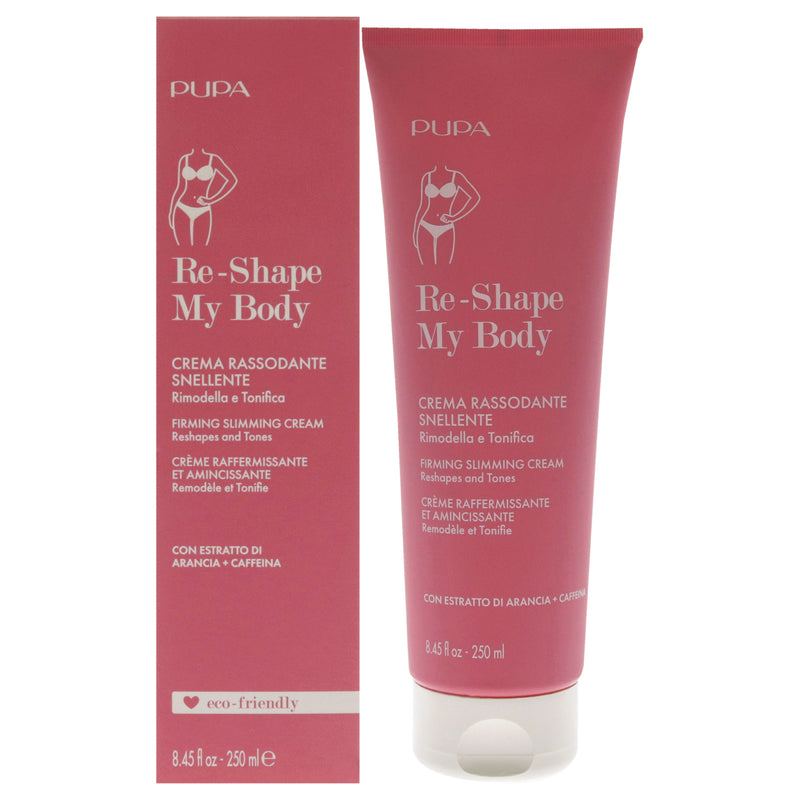 Pupa Milano Re-Shape My Body Cream by Pupa Milano for Women - 8.45 oz Body Cream