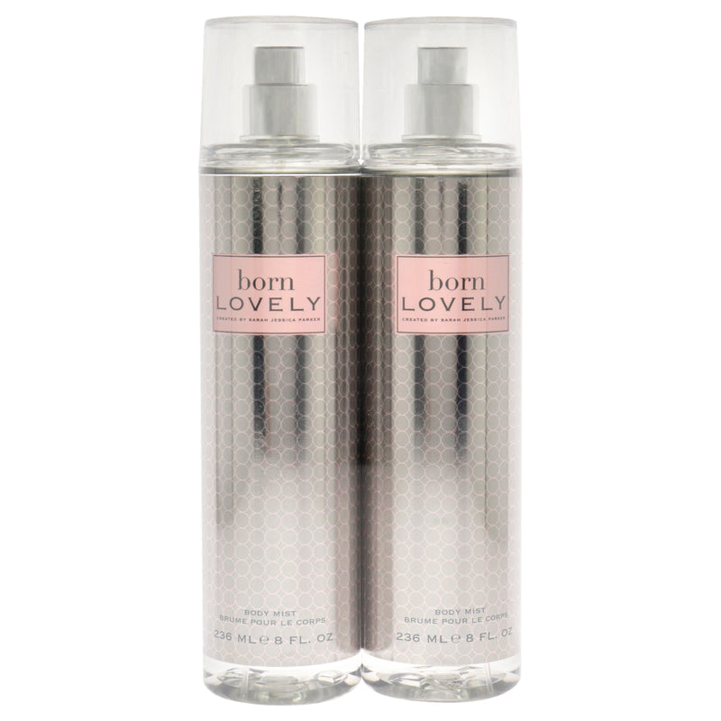 Sarah Jessica Parker Born Lovely Duo by Sarah Jessica Parker for Women - 2 x 8 oz Body Mist