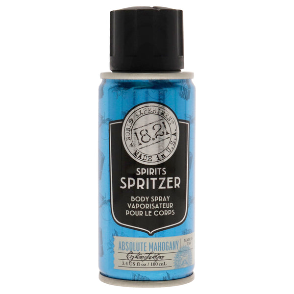 18.21 Man Made Spirits Spritzer - Absolute Mahogany by 18.21 Man Made for Men - 3.4 oz Body Spray