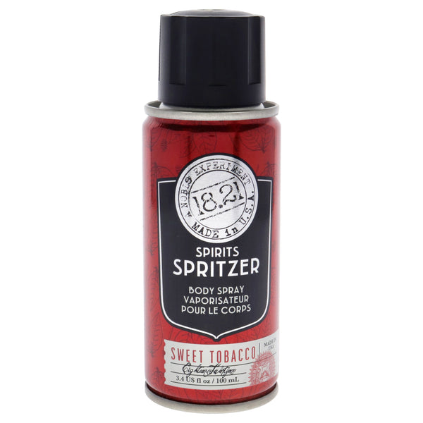 18.21 Man Made Spirits Spritzer - Sweet Tobacco by 18.21 Man Made for Men - 3.4 oz Body Spray