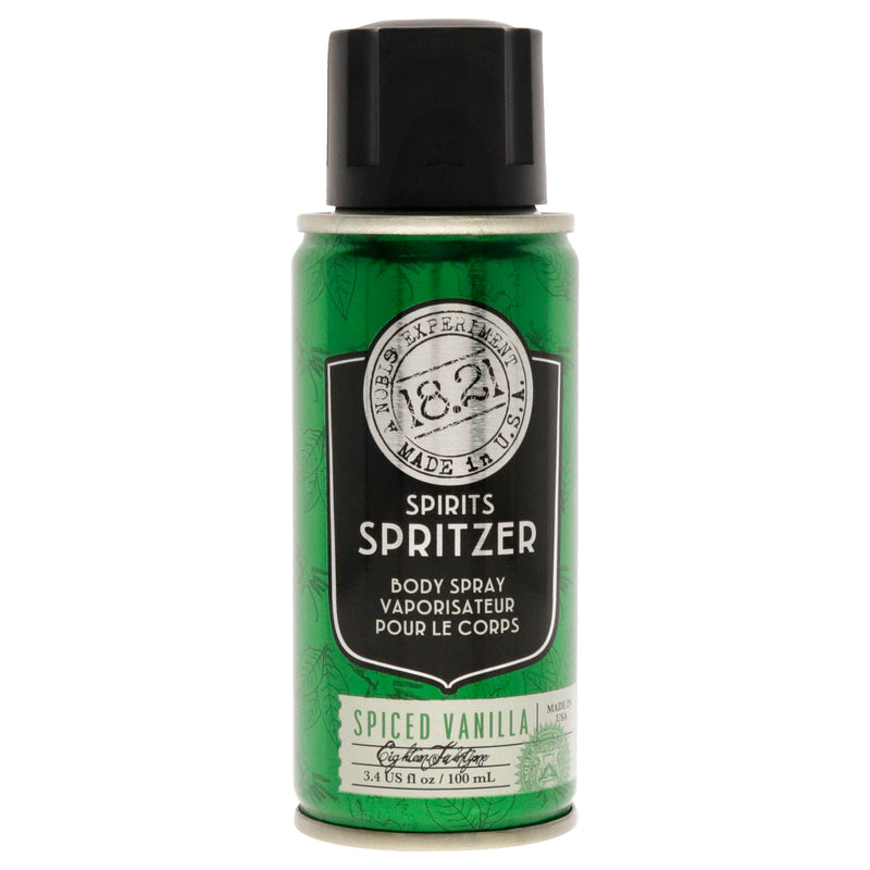 18.21 Man Made Spirits Spritzer - Spiced Vanilla by 18.21 Man Made for Men - 3.4 oz Body Spray