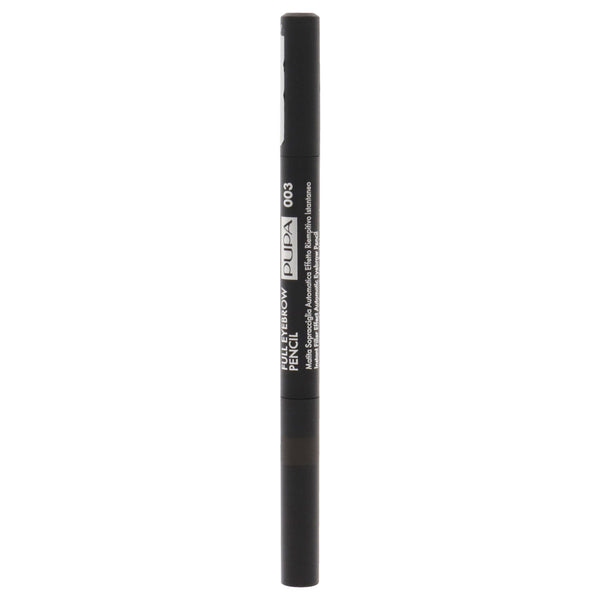 Pupa Milano Full Eyebrow Pencil - 003 Dark Brown by Pupa Milano for Women - 0.007 oz Eyebrow