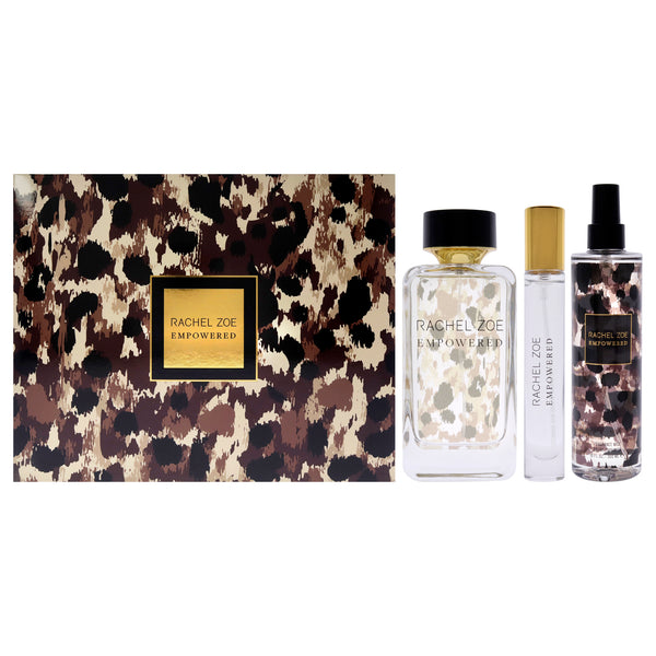 Rachel Zoe Rachel Zoe Empowered 2023 by Rachel Zoe for Women - 3 Pc Gift Set 3.4oz EDP Spray, 0.34oz EDP Spray, 10oz Fragrance Mist