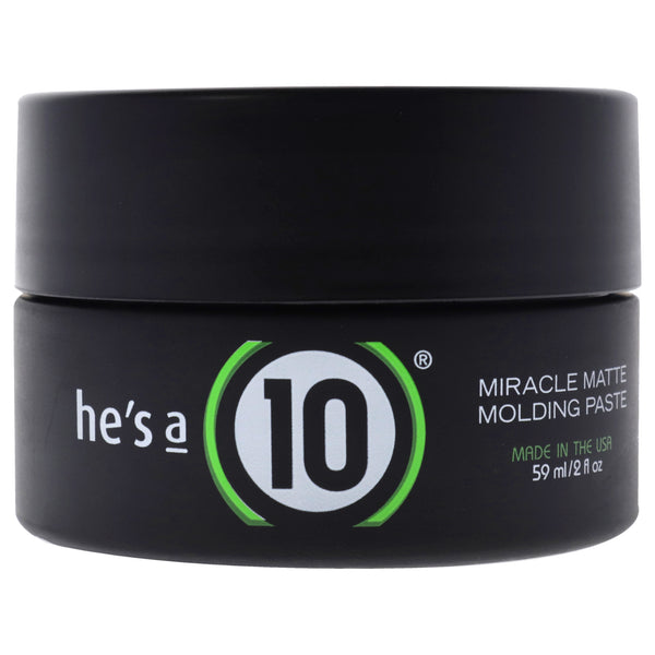 It's A 10 Miracle Matte Molding Paste by Its A 10 for Men - 2 oz Paste