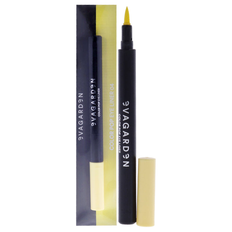 Evagarden Eye Liner Color Pop - 04 Blazing Yellow by Evagarden for Women - 1 Pc EyeLiner