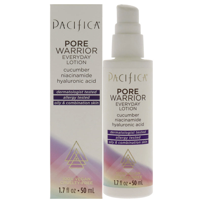 Pacifica Pore Warrior Everyday Lotion - Cucumber by Pacifica for Women - 1.7 oz Lotion