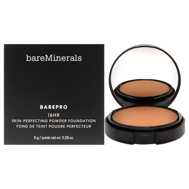 BareMinerals Barepro 16HR Skin Perfecting Powder Foundation - 40 Medium Deep Cool by bareMinerals for Women - 0.28 oz Foundation