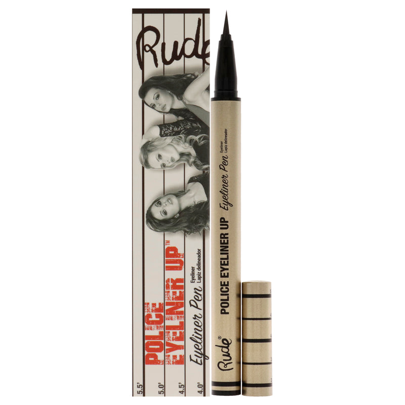 Rude Cosmetics Police Eyeliner Up Eyeliner Pen - Big House by Rude Cosmetics for Women - 0.017 oz Eyeliner