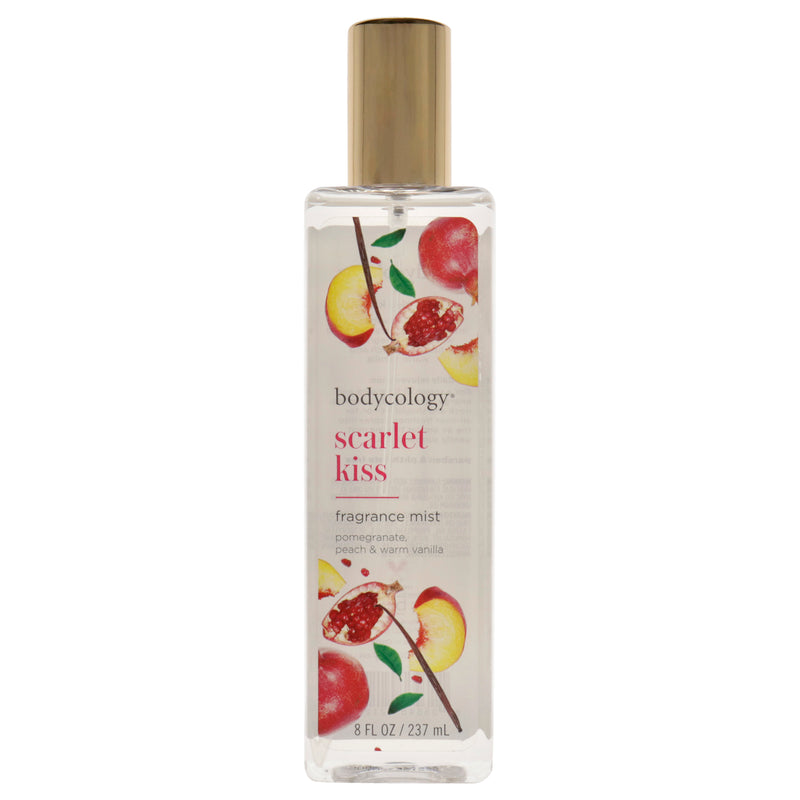 Bodycology Scarlet Kiss by Bodycology for Women - 8 oz Fragrance Mist