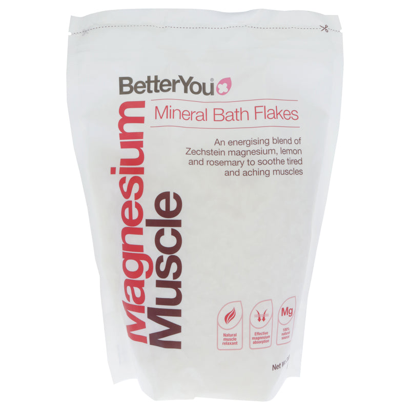 BetterYou Magnesium Muscle by BetterYou for Unisex - 35.2 oz Bath Salt