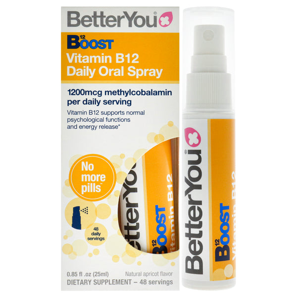 BetterYou Boost Vitamin B12 Oral Spray by BetterYou for Unisex - 0.85 oz Spray