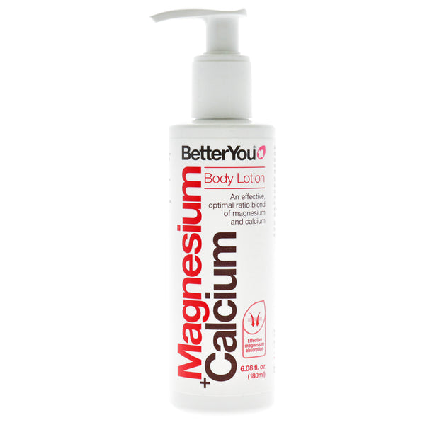 BetterYou Magnesium Plus Calcium Body Lotion by BetterYou for Unisex - 6.08 oz Body Lotion