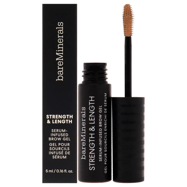 BareMinerals Strength and Length Serum-Infused Brow Gel - Honey by bareMinerals for Women - 0.16 oz Brow Gel