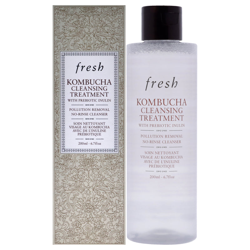 Fresh Kombucha 2-in-1 No-Rinse Cleanser and Prebiotic Treatment by Fresh for Women - 6.7 oz Treatment